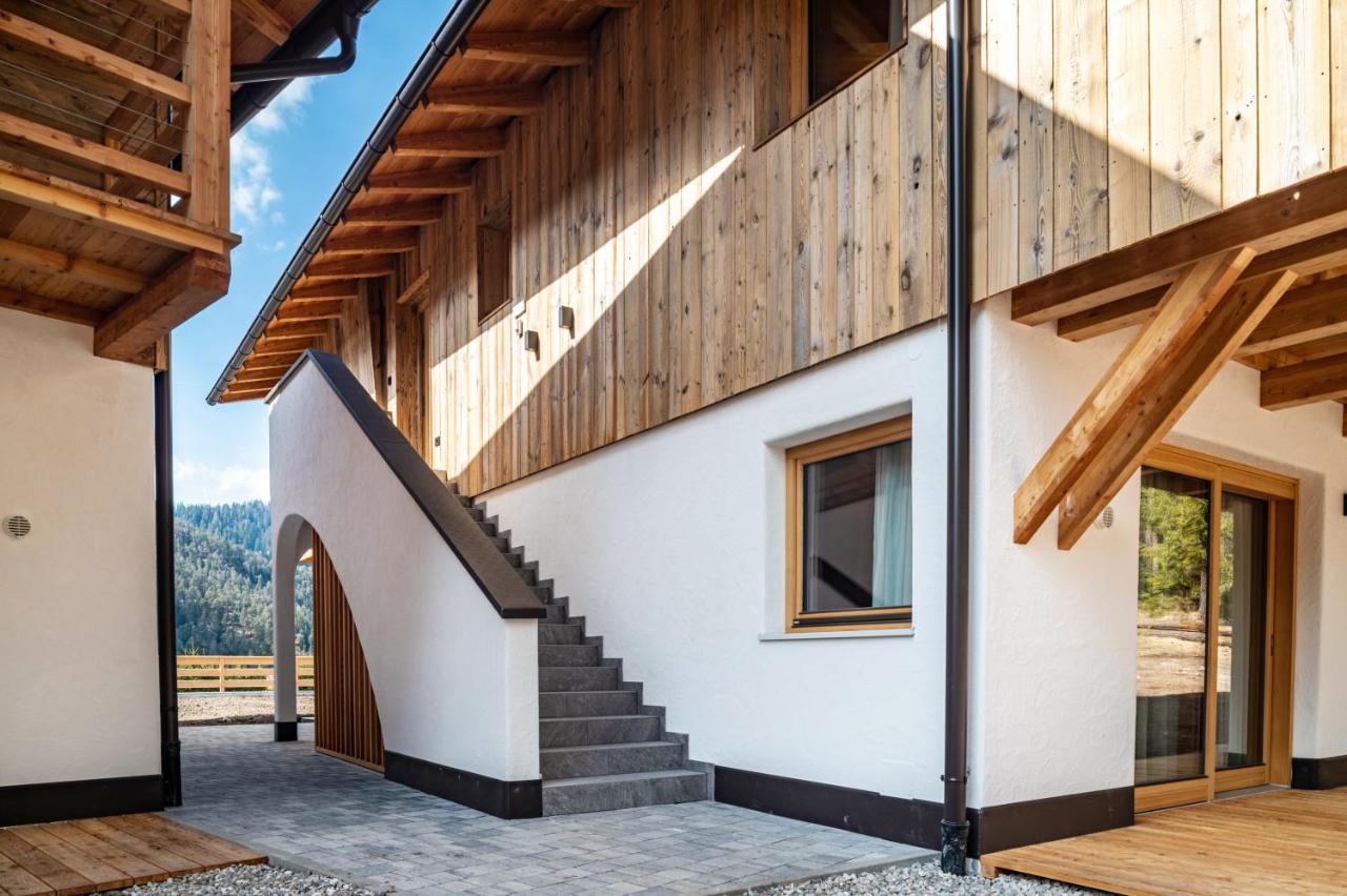 Les Ciases Chalets Dolomites Apt 3 San Vigilio Di Marebbe Esterno foto